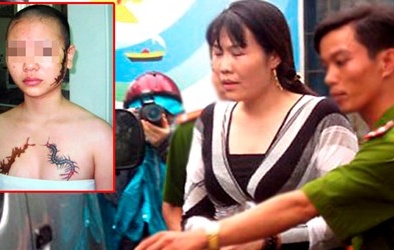 Bà chủ xăm rết lên mặt thiếu nữ có thể nhận 7 năm tù